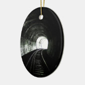 Locomotieftunnel Keramisch Ornament (Links)