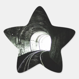 Locomotieftunnel Ster Sticker