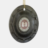 Locomotieven Keramisch Ornament (Rechts)