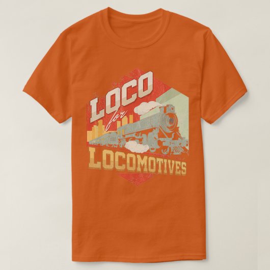 locomotieven t-shirt (Design voorkant)