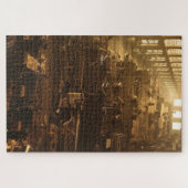 Locomotive à vapeur #01 Jigsaw Puzzle 1014 pc. (Horizontal)