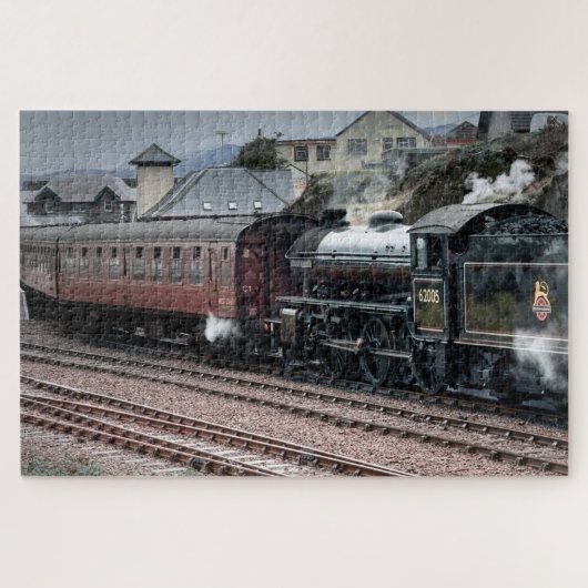 Locomotive à vapeur #18 Jigsaw Puzzle 1014 pc. (Horizontal)