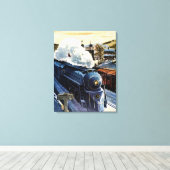 Locomotive Art déco Baltimore et Ohio (Insitu (Plancher de Bois))