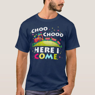 Locomotive Choo Boys Girls Railroad T-shirt