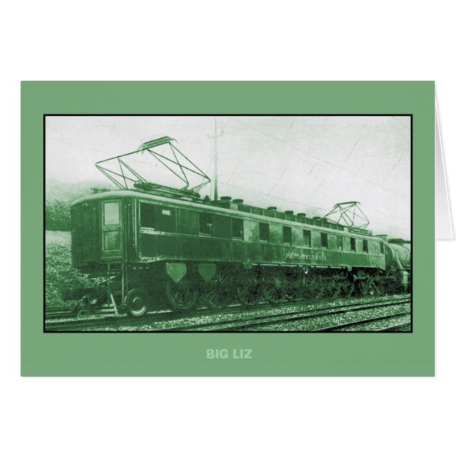 Locomotive de la classe FF1 du chemin de fer de la (Devant horizontal)