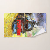 Locomotive moteur de train à vapeur 778 (Serviette à main)