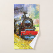Locomotive moteur de train à vapeur 778 (Serviette à main)