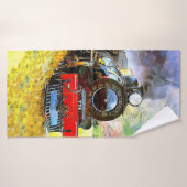 Locomotive moteur de train à vapeur 778 (Serviette de bain)