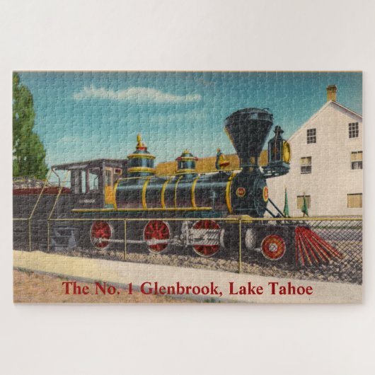 Locomotive vintage Glenbrook Grand Puzzle (Horizontal)