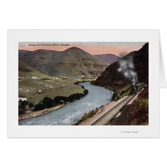 Locomotives à vapeur sur la voie (Devant horizontal)