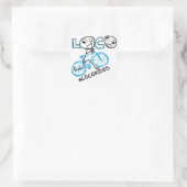 LOCORides-sticker Vierkante Sticker (Tas)