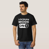 Locrian Music Mode aan - Mannen T-shirt (Voorkant volledig)