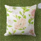 L'odeur sucrée des fleurs Coussin de jet extérieur (Herbe)