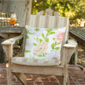 L'odeur sucrée des fleurs Coussin de lancer extéri (Chaise)