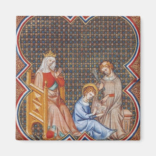 Lodewijk IX van Frankrijk Patroon van Koningen Kun Magneet