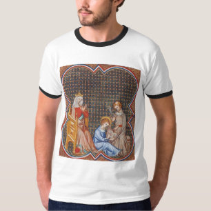 Lodewijk IX van Frankrijk Patroon van Koningen Kun T-shirt