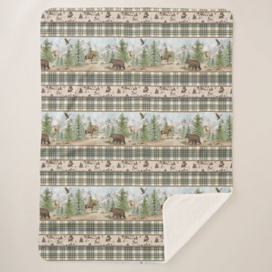 Lodge Bear Plaid (Devant)