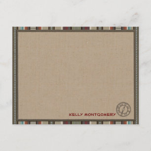 Lodge-stijl, aangepaste flatpanel-kaarten - kompas kaart