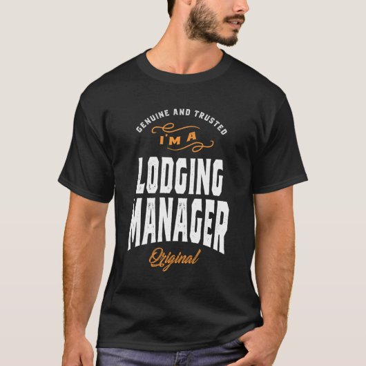 Lodging Manager T-shirt (Voorkant)