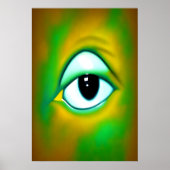 L'oeil | AI Art Poster (Devant)