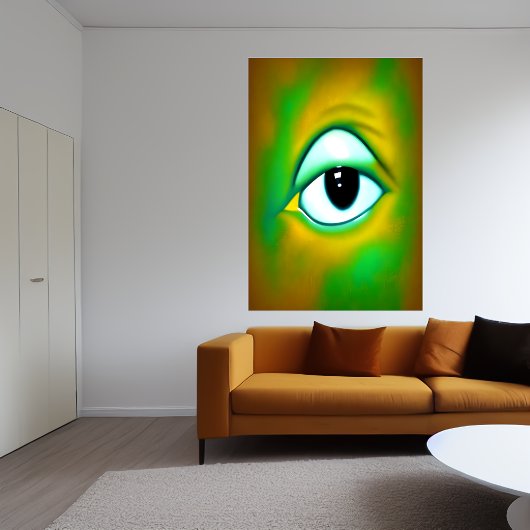 L'oeil | AI Art Poster