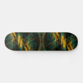 L'oeil de la Jungle Skateboard d'art Abstrait (Horz)