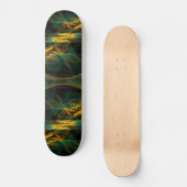 L'oeil de la Jungle Skateboard d'art Abstrait (Recto)