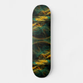 L'oeil de la Jungle Skateboard d'art Abstrait (Recto)