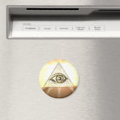 L'oeil de la Providence Sunburst Magnet (In Situ (Lave-vaisselle))