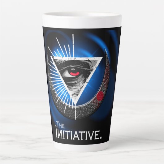L'oeil de l'initiative Latte Mug (Devant)
