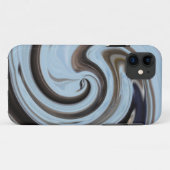 L'oeil d'une femme - Abstrait iPhone 5 Coque (Dos (Horizontal))