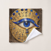 L'œil égyptien (Gant de toilette)