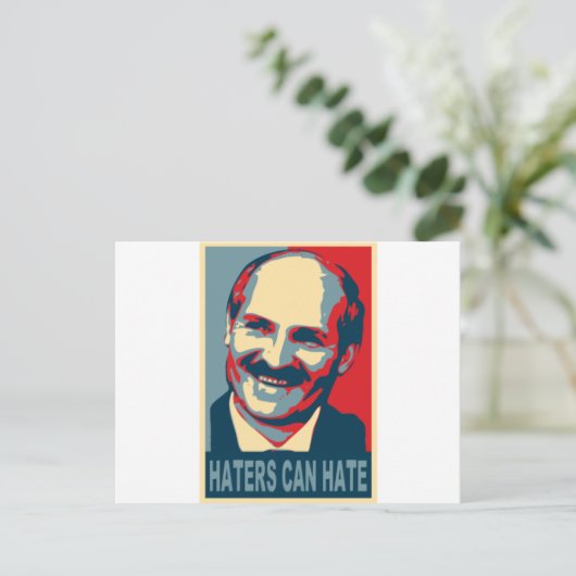 Loekasjenko Briefkaart (Staand voorkant)