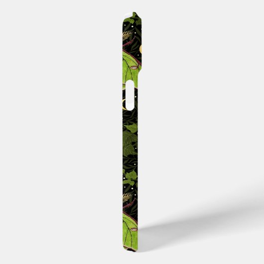 Loenmot, maanfasen en klimopdamast 2 Case-Mate iPhone case (Achterkant / Rechts)