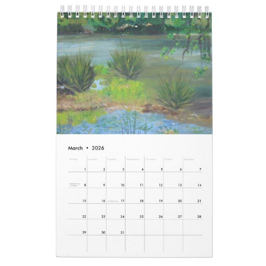 L'oeuvre de Renee Lambert - Calendrier 2023 (Mar 2026)