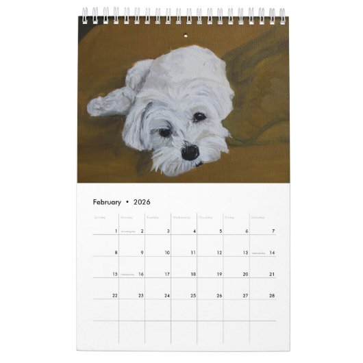 L'oeuvre de Renee Lambert - Calendrier 2023 (Feb 2026)