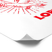 lof de Heer Poster (Hoek)