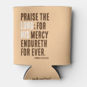 Lof de Heer - Thanksgiving Dag Feest - Blikjeskoeler (Voorkant)