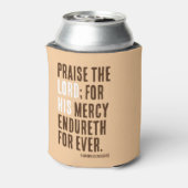 Lof de Heer - Thanksgiving Dag Feest - Blikjeskoeler (Blikje Achterkant)