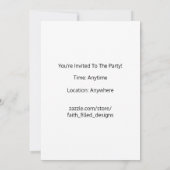 Lof de Heer - Thanksgiving Dag Feest - Kaart (Achterkant)