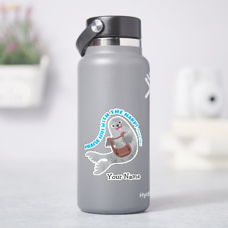 Lof schattige zadelrob geschrift bijbelvers psalm sticker