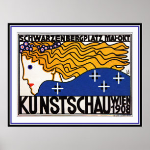 Loffler: Kunstschau Wien - Oostenrijkse afscheidin Poster