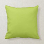 L'offre de solide tire le coussin vert<br><div class="desc">Carreau simple de couleur. Fabriqué aux Etats-Unis. La couleur solide de haute qualité se repose dans des couleurs contemporaines de mode.  Pour s'ajouter votre propre texte ou initiales emploient s'il y a lieu la "personnaliser il" bouton.</div>