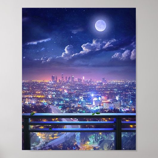 Lofi City Poster (Voorkant)