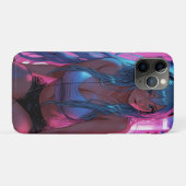 Lofi Gamer Meisje | Chille Anime Esthetiek Case-Mate iPhone Case (Achterkant (horizontaal))