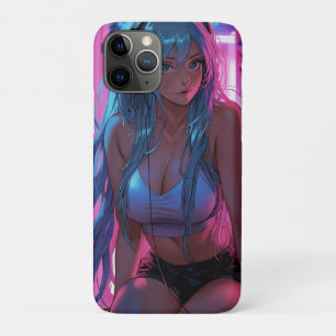 Lofi Gamer Meisje   Chille Anime Esthetiek iPhone 11 Pro Hoesje