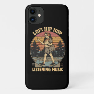 Lofi hip hop chillhop muziek iPhone 11 hoesje
