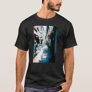 Lofi Tokyo Streetslijtage van de Japanse Vaporgolf T-shirt