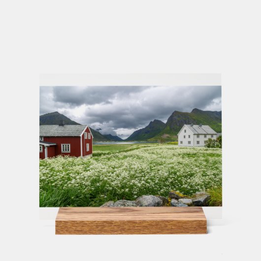 Lofoten Acryl Bord (Voorkant)