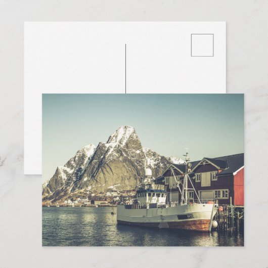 Lofoten briefkaart (Voorkant / Achterkant)